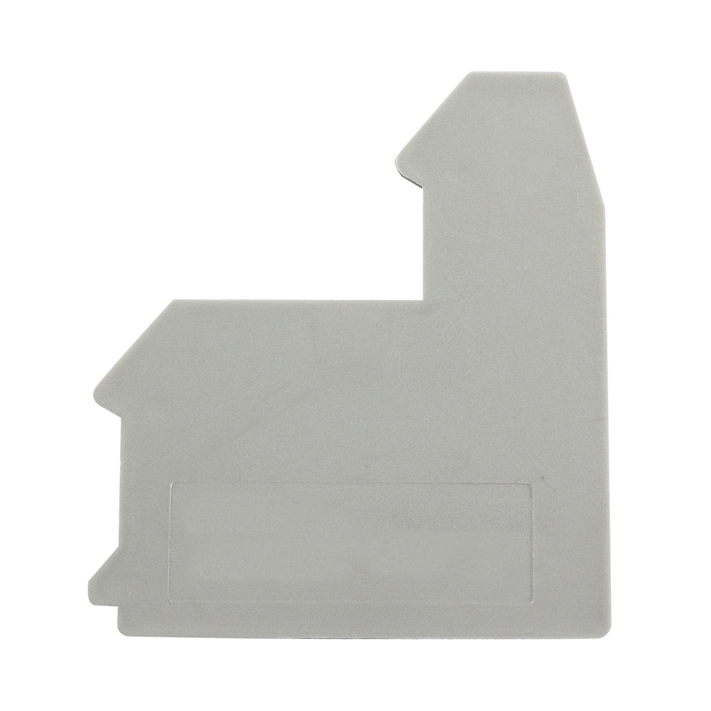 DIN Rail Mounted Terminal Block End Cover, used with ASIUK5RETURN
