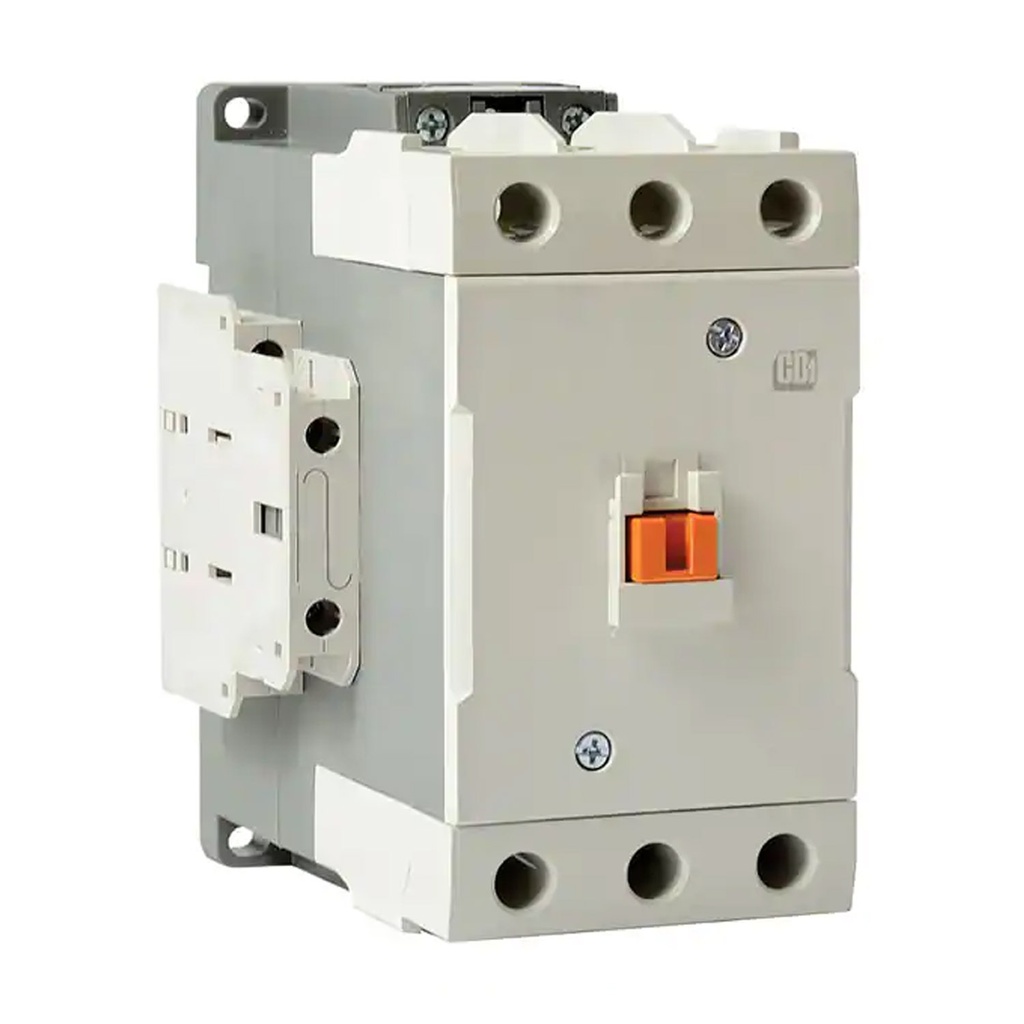 IEC Contactor | 150 Amp, 3 Phase Contactor 24VAC Coil | DIN Rail / Panel Mount | 3-Pole | AC Contactor | UL508 Listed