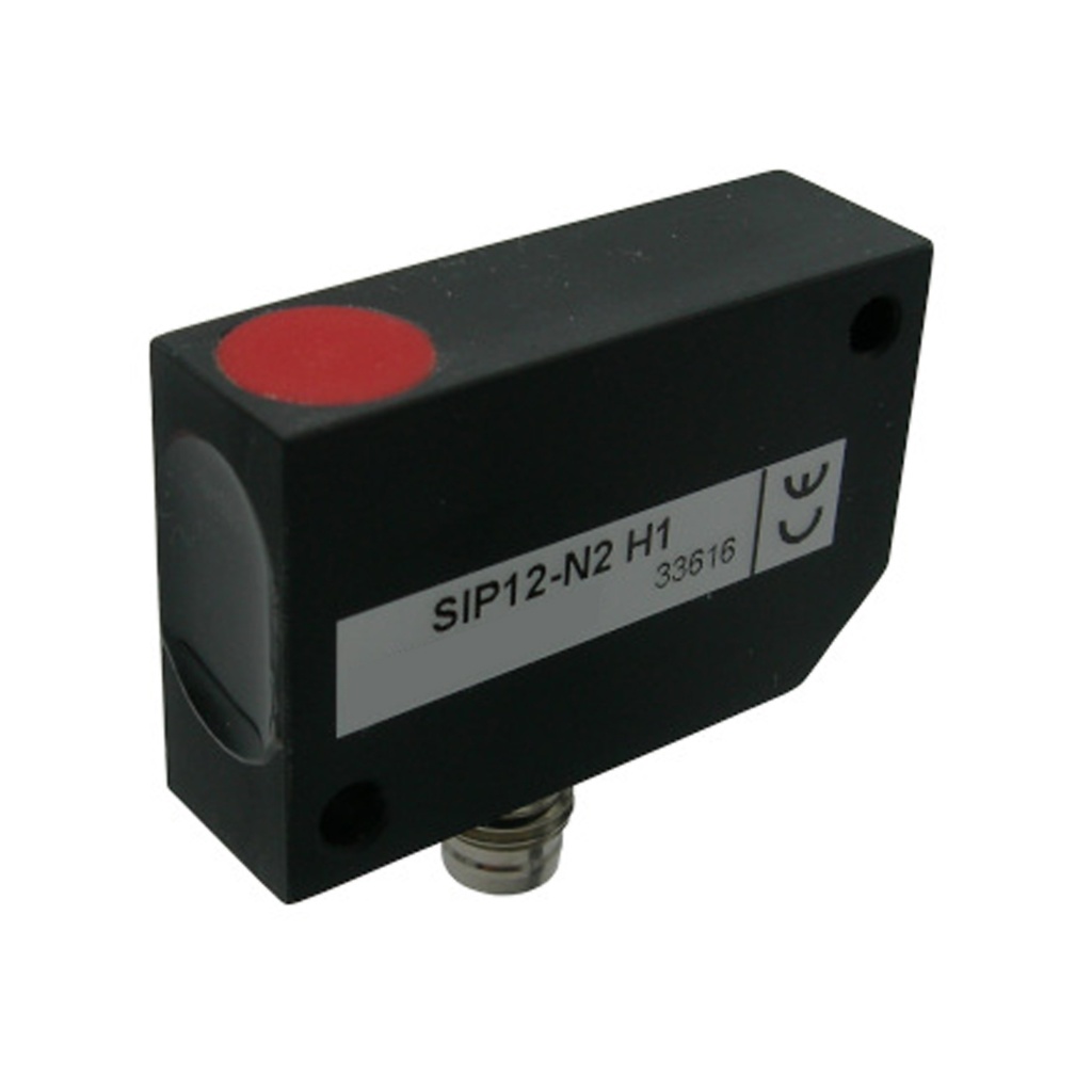 2mm End Sensing inductive proximity sensor, Shielded, 5-30 VDC, H1 Connector, 12x26x40mm