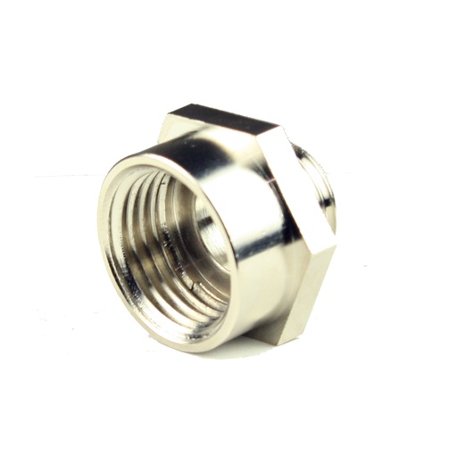 [12903020] M16 to 1/2 NPT Adapter, M16 Male Threads to 1/2 NPT Female Threads, Metal Metric Thread to NPT Adapter
