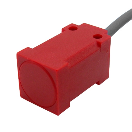 [SIP000018] 5mm End Sensing inductive proximity sensor, Unshielded, 10-30 VDC, NPN-N.O./N.C., pre-wired with 2 meter cable, 17x17x28mm