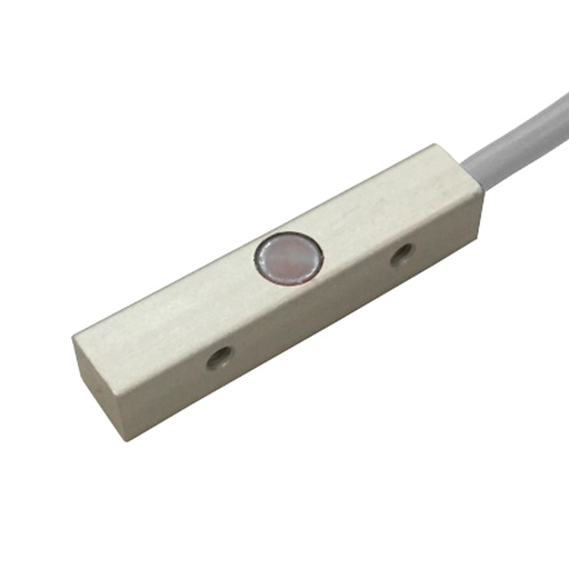 [SIP000033] 2mm Center Sensing inductive proximity sensor, Shielded, 6-30 VDC, NPN-N.C., pre-wired with 2 meter cable, 8x8x40mm