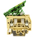 DIN Rail Terminal Block With Integrated Diode, Terminal Block With 1 Amp Diode, 2-Wire Screw Clamp, Levered 
