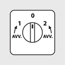 Motor Reversing Starter Switch With An Auxiliary Phase For Single Phase Electric Motors Up To 1.5HP