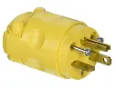 520PV-Y  20 Amp 125VAC  3-Wire Plug, Yellow.webp