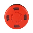 Emergency Stop Push Button With Visual Status Indication, Includes 1 NC Contact, 30mm, Twist to Release
