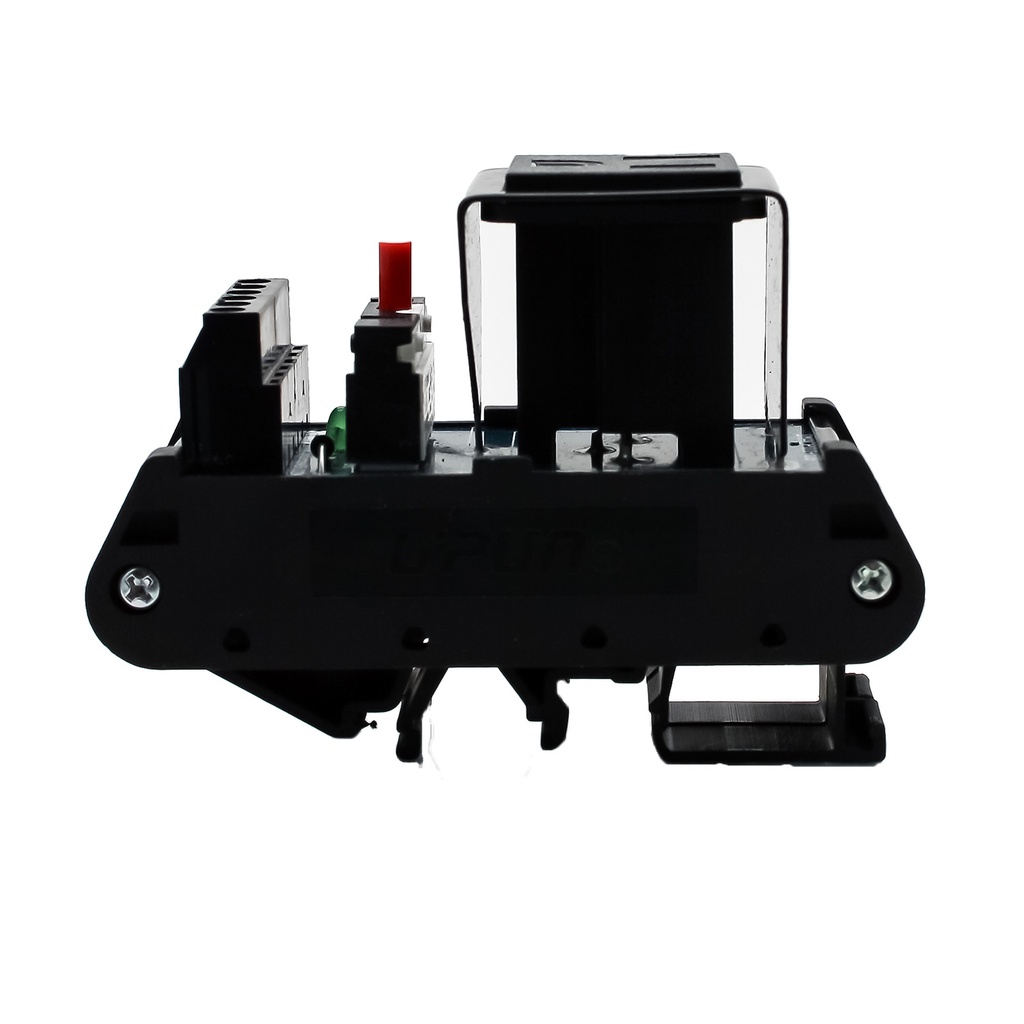 ASI IMACP01-CB5, Single 120VAC Receptacle, 5A Circuit Breaker, Din Rail Mounted, UL508