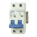 Mini Circuit Breaker | UL1077 Listed  | 32A  C Curve  400/415VAC  80VDC  10kAIC |  DIN Rail Mount |  Non Polarized |  MCB Branch Circuit Protection | NDB2-63C32-2 (2 Pole, C Trip, 32 Amp)
