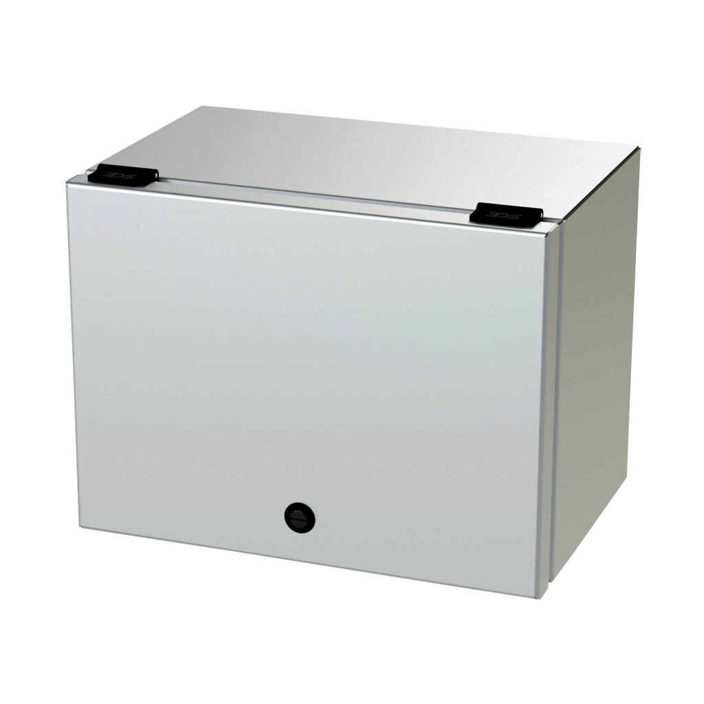 9x12x8 NEMA 4X Trough Junction Enclosure, Stainless Steel
