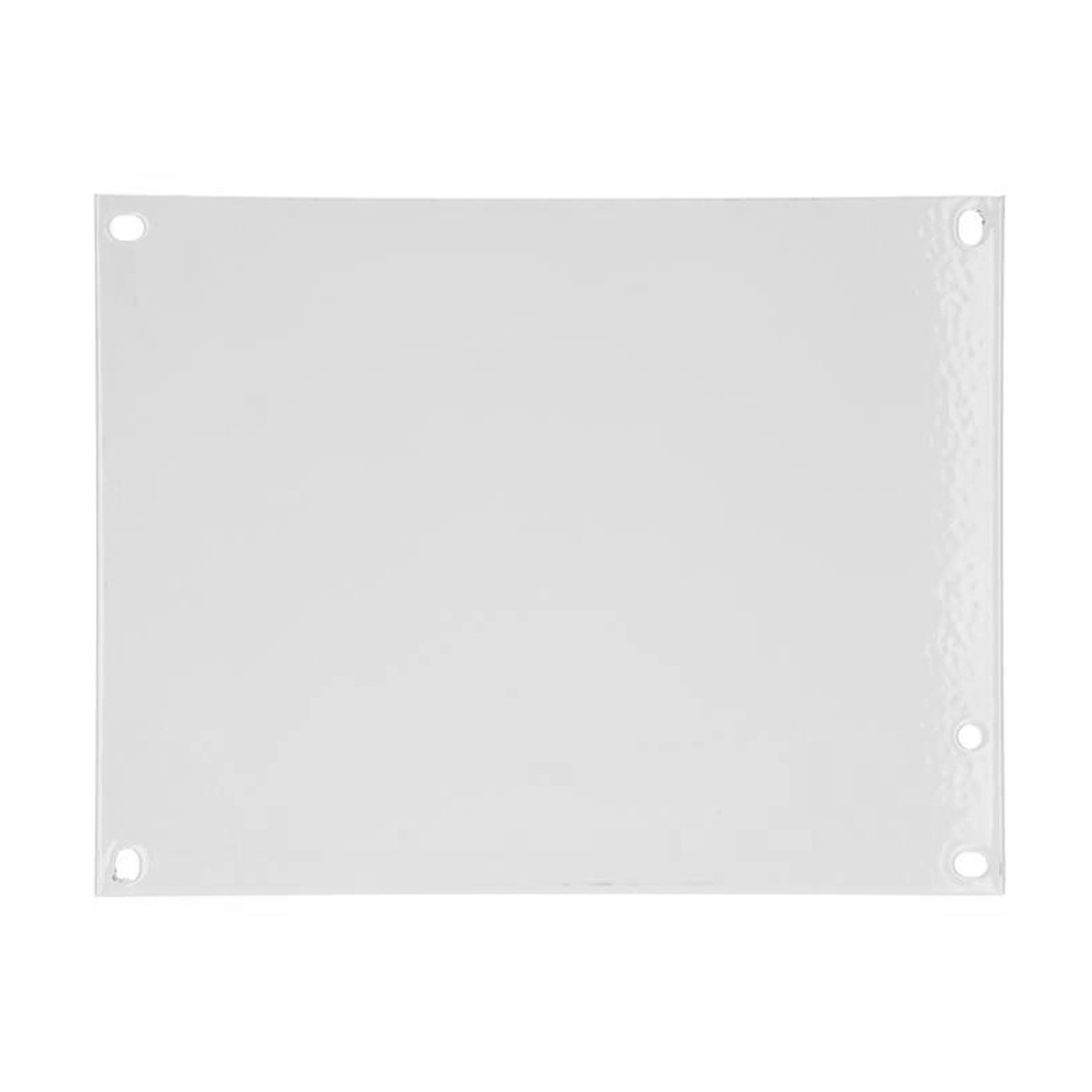 10 x 8 inch Painted Steel Back Panel for ARCA JIC Enclosures