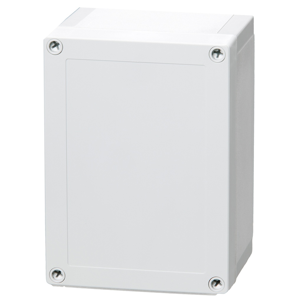 Plastic Enclosure Box, NEMA 4X, Gray Screw Cover, 7 x 5 x 6 Inch