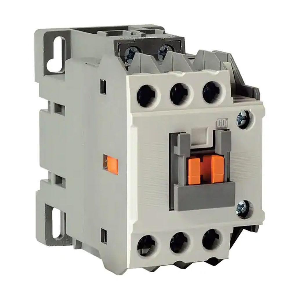 IEC Contactor | 40 Amp, 3 Phase Contactor 120VAC Coil | DIN Rail / Panel Mount | 3-Pole | AC Contactor | UL508 Listed