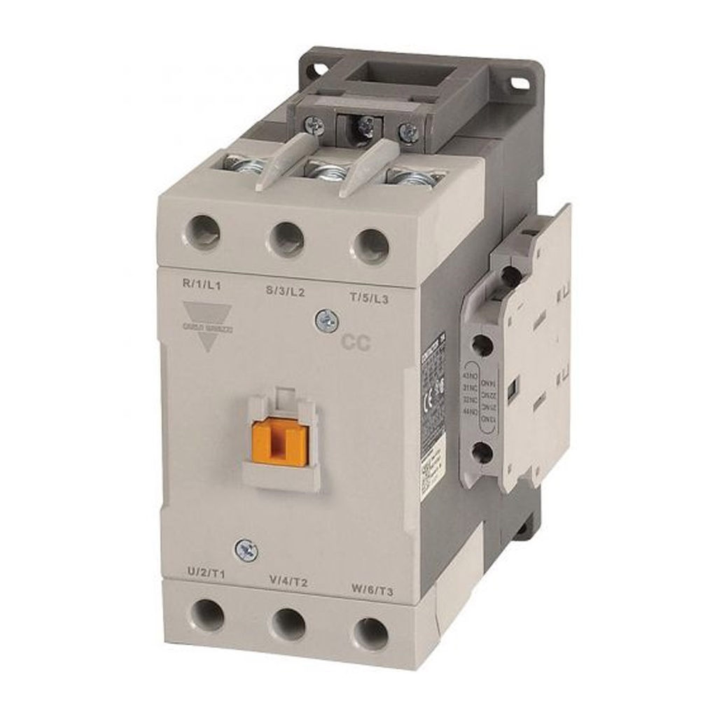 IEC Contactor | 85 Amp, 3 Phase Contactor 12VDC Coil | DIN Rail / Panel Mount | 3-Pole | DC Contactor | MC-85A-DC12V | UL508 Listed