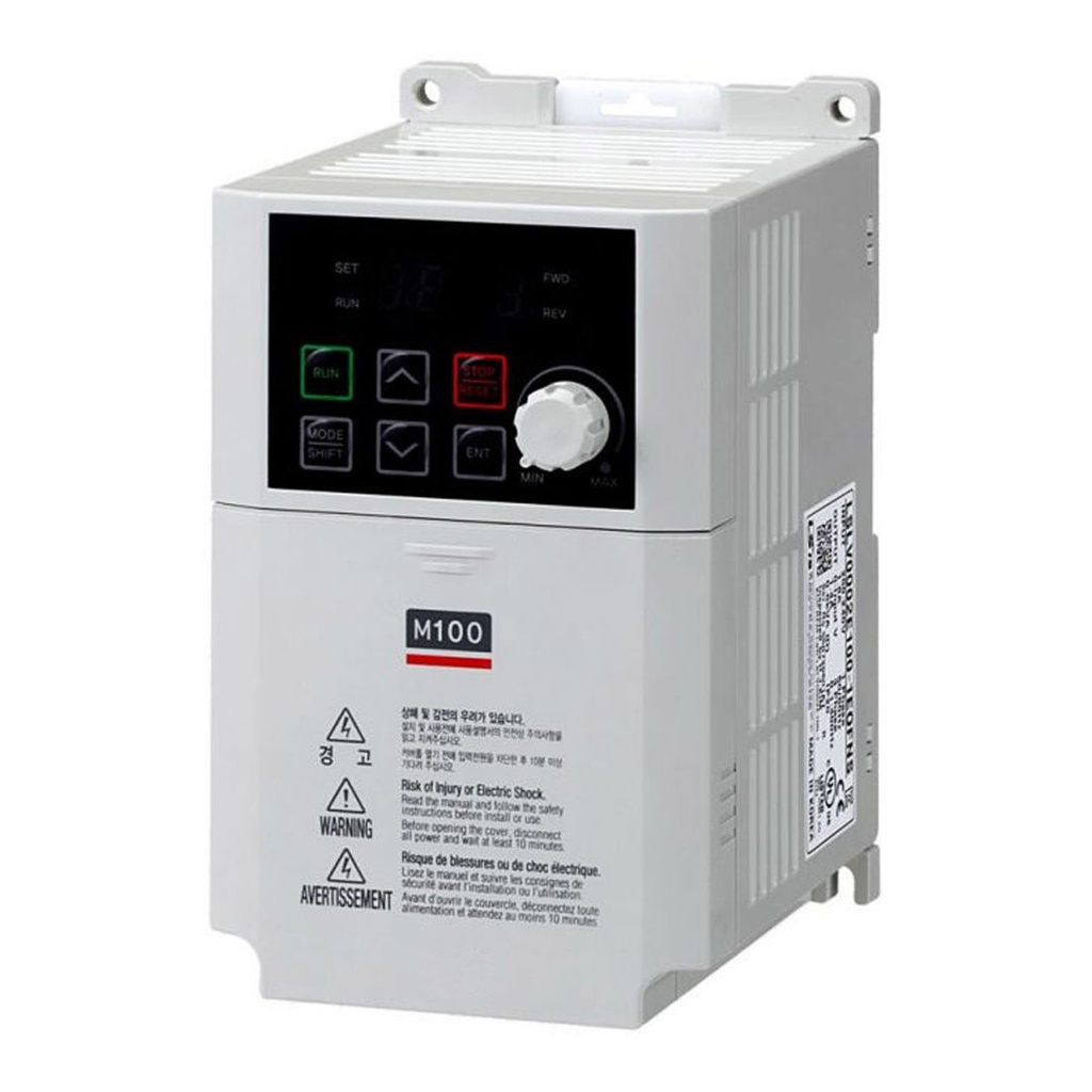 1HP Heavy Duty Variable Frequency Drive, 4.2A, 200-240 VAC, Single Phase VFD, LSLV0008M100-1EOFNA