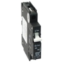 10 Amp DIN Rail Circuit Breaker, 120V AC, 1 Pole, Only 13 mm Wide, UL489 Listed