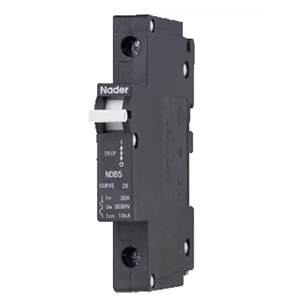 15 Amp, 1 Pole, 240V AC, Trip Curve: J4, DIN Rail Mount-Hydraulic-Magnetic Circuit Breaker, UL1077