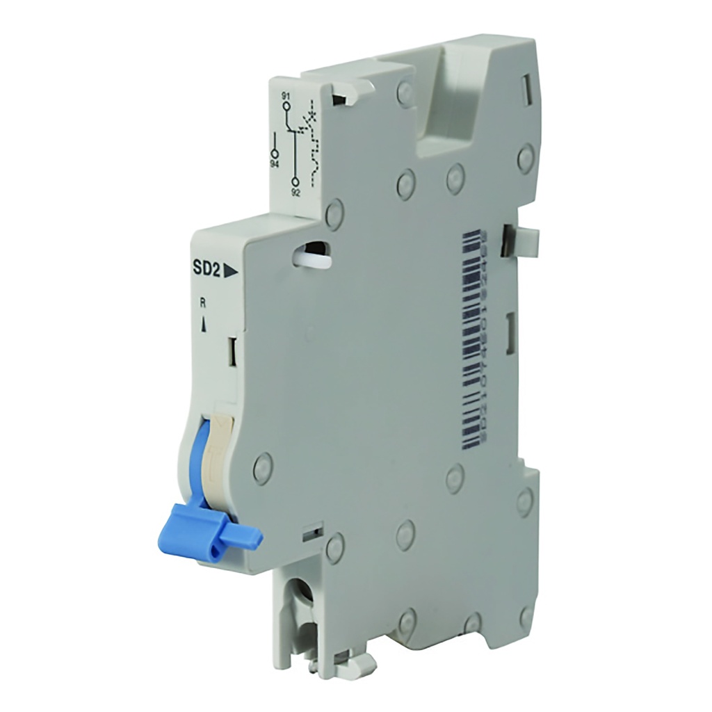 DIN Rail Circuit Breaker Alarm Contact, Use With NDB2 Series MCB Circuit Breakers, SD2