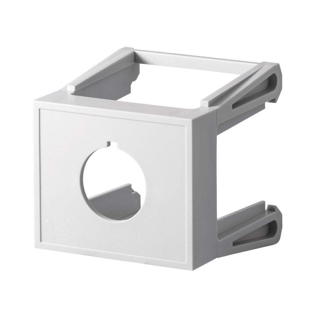 ASI 11708351 DIN Rail Mounting Adapter | 22mm Panel Device Mount | Secure DIN Rail Attachment for Push Buttons, Switches & Indicators
