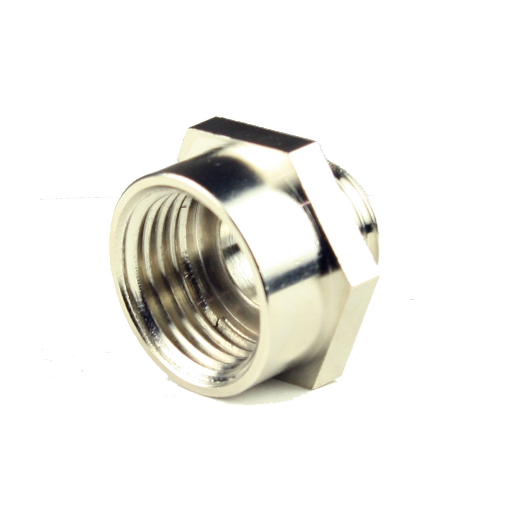M16 to 1/2 NPT Adapter, M16 Male Threads to 1/2 NPT Female Threads, Metal Metric Thread to NPT Adapter