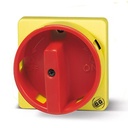 Red Rotary Disconnect Switch, 2 Position, Locking, P0 Series