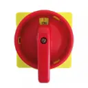 Red Rotary 2 Position Disconnect Switch Handle, Locking