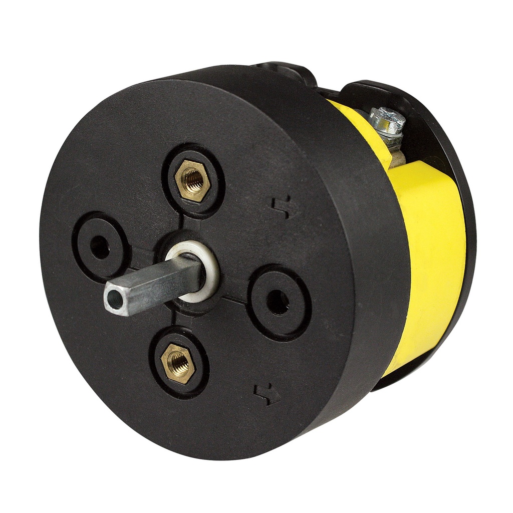 Rotary Cam Switch, 2 Position, On-Off, Load Break Switch, 1 Pole, 80A, 600Vac, Rear Panel, Door Mount