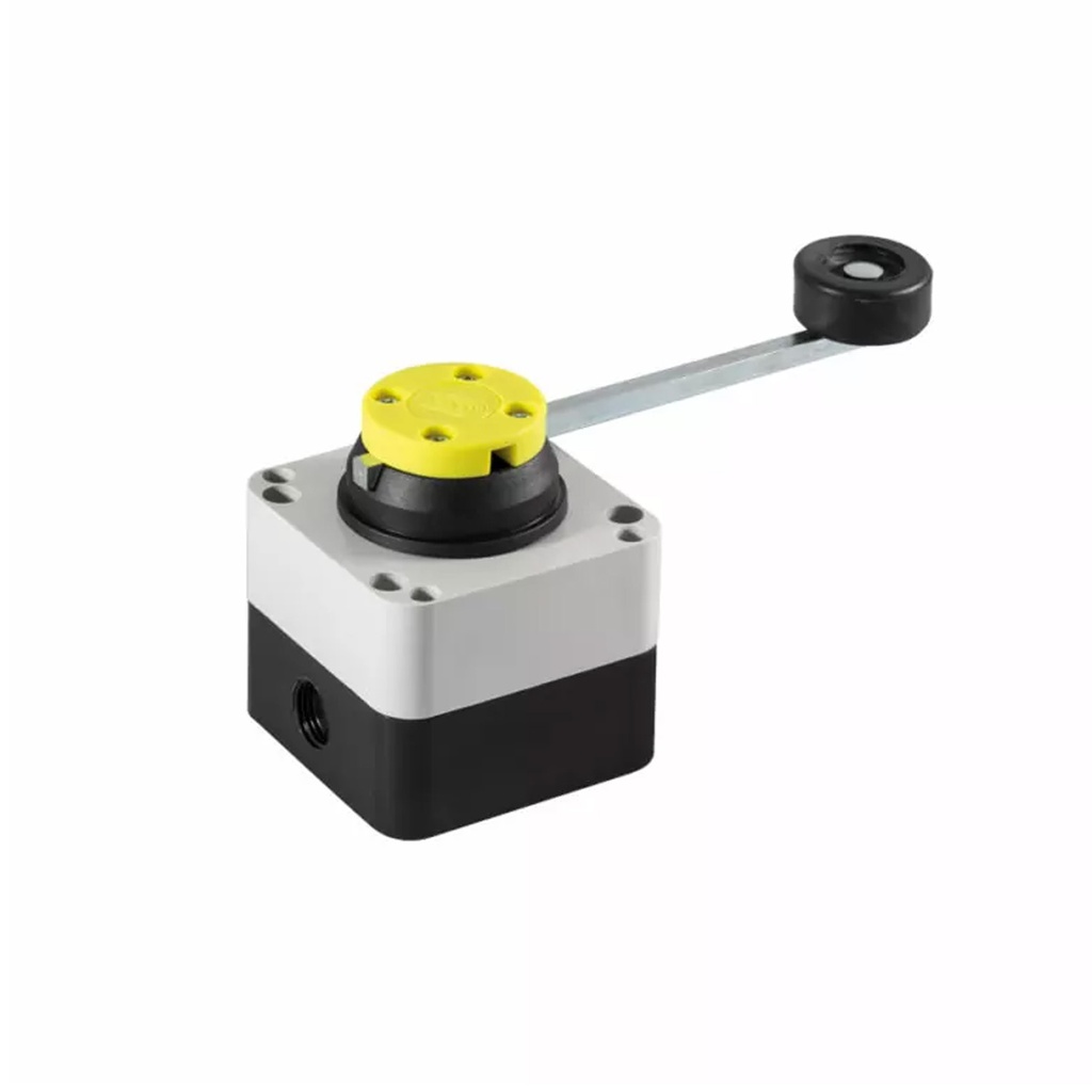 End of Travel Limit Switch, 3 Positions, Spring Return, NC Contacts