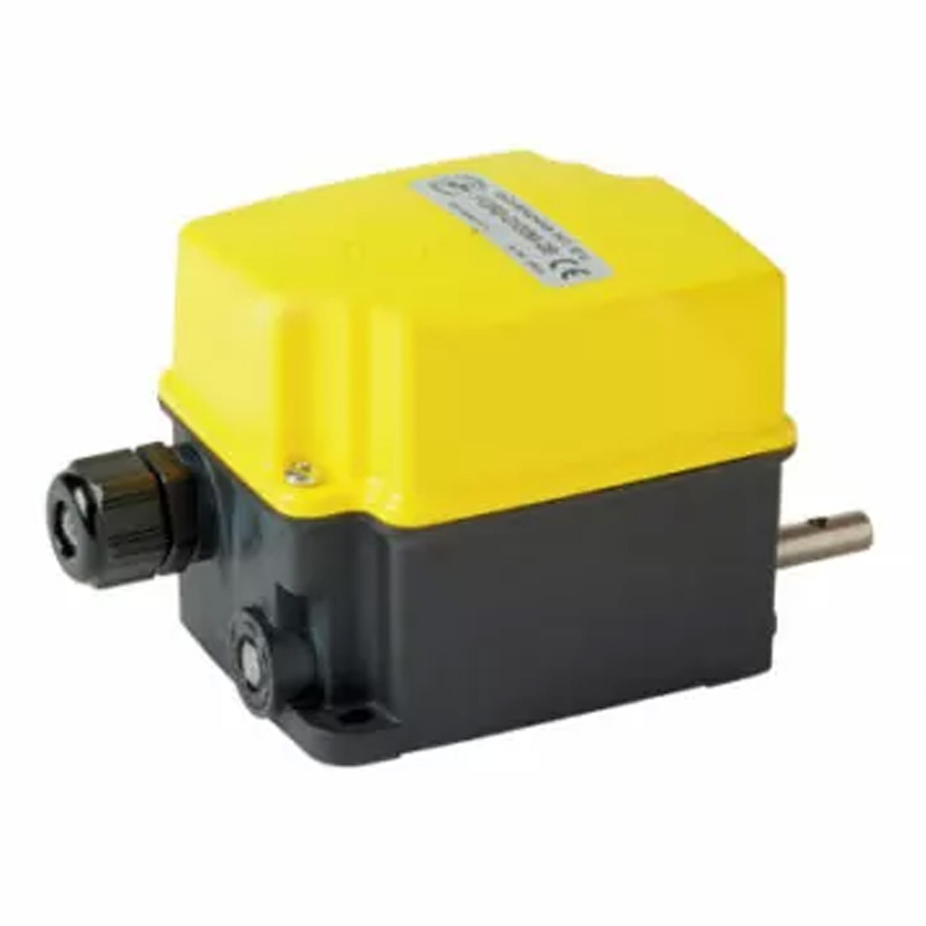 Rotary Limit Switch, Base Mount, 2 Microswitches, 1:100 Ratio, Compact