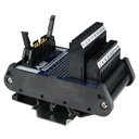 16-Pin IDC Ribbon Cable to Screw Terminal Block Interface Module | 2.0A, 120V AC | 26-12AWG | DIN Rail Mount | IDC Breakout | Type IMRC16 | ASI 10002