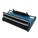 64-Pin IDC Ribbon Cable to Screw Terminal Block Interface Module | 2.0A, 120V AC | 26-12AWG | DIN Rail Mount | IDC Breakout | Industrial Interface Module | Type IMRC64 | ASI 10009