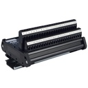 High Density 44-Pin Female D-Sub to Screw Terminal Block Interface Module | 2.5A, 120V AC | 26-12AWG | DIN Rail Mount | RS232 Breakout Board | Industrial Interface Module | ASI 11105