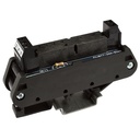 Single DIN Rail Solid State Relay Socket, With Screw Terminal Connections 13000 IMSRP01