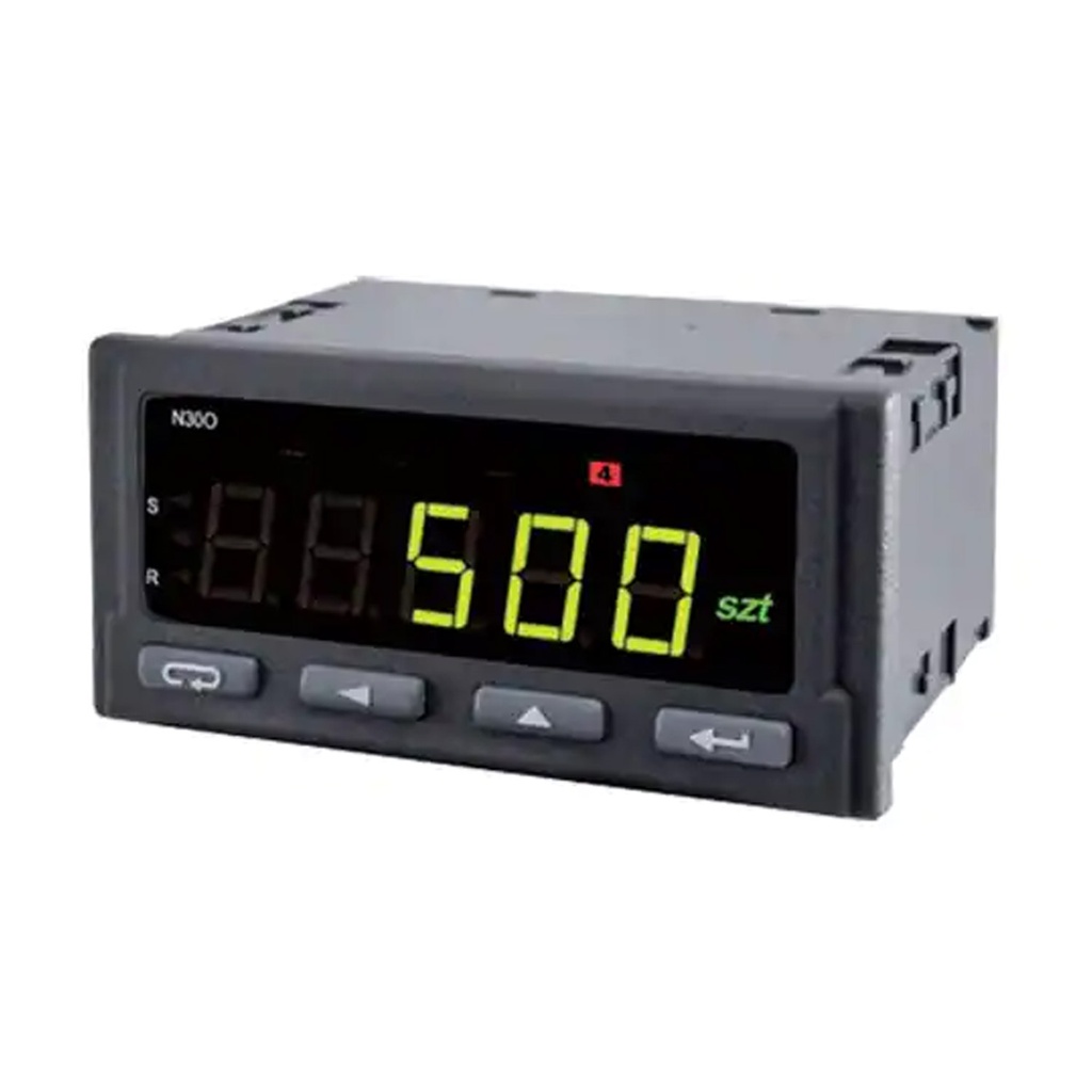Digital Panel Meter, Ammeter or Voltmeter, Programmable, Analog Outputs