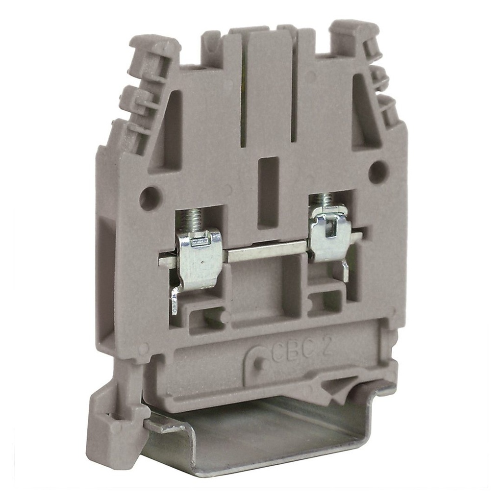 Feed Through Terminal Block, 2 Wire,  20 Amp, 20-12 AWG, 600V