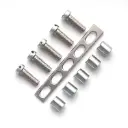 Terminal Block Bridge Kit, Consists of screw and spacer, For Use with bridge bar