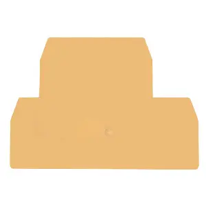 DIN Rail Mounted Terminal Block End Cover, DSS.4, DSFA.4