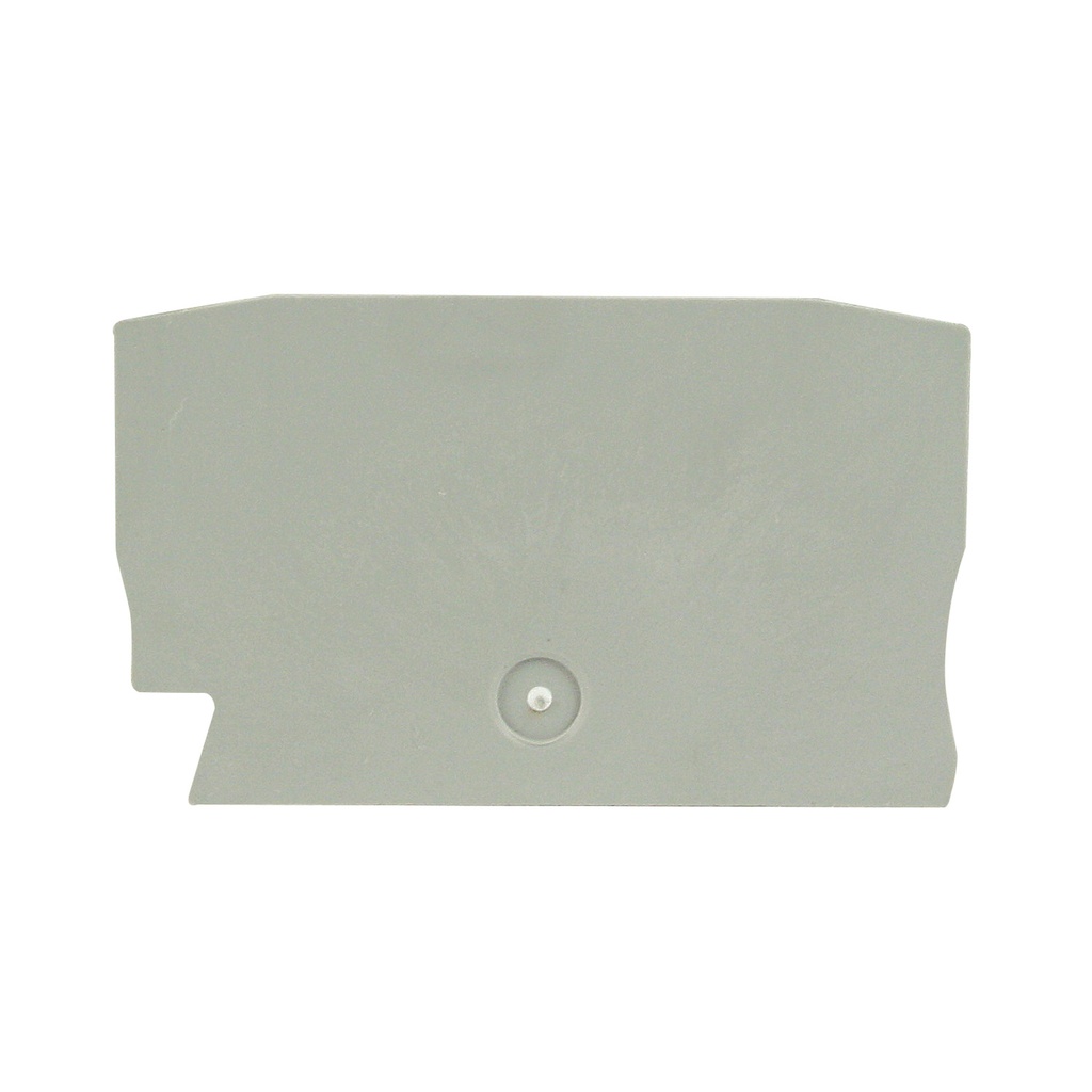 Terminal Block End Cover, 1.5mm, Grey, for EFC200GR, EFCE200, EFS200GR Terminal Blocks