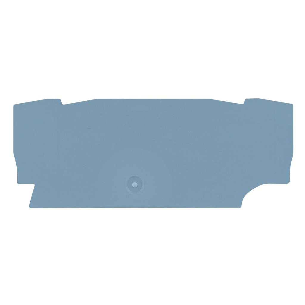 Terminal Block End Cover, 1.5mm, Blue for EFC220BL Terminal Blocks