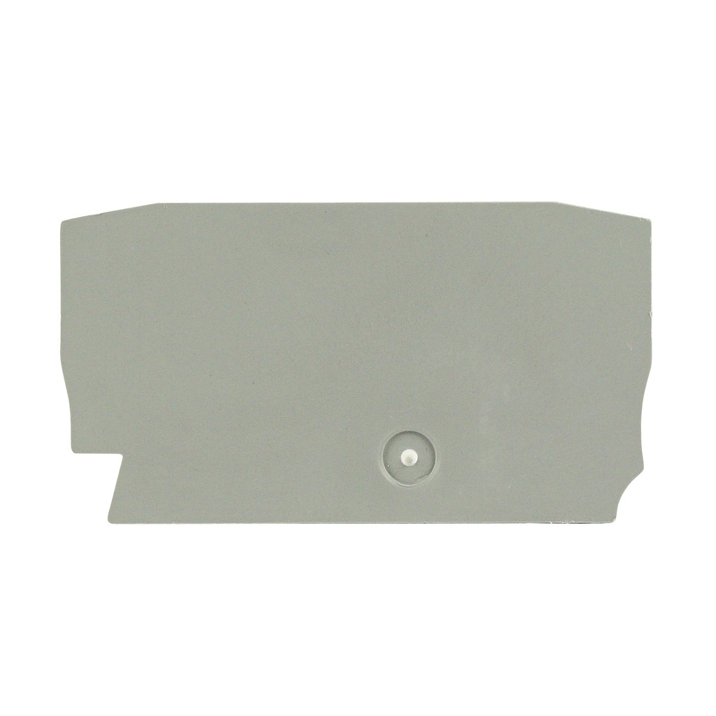 ASI Terminal Block End Cover, Gray, 1.5mm, for EFC400GR, EFCE400, EFF400GR, EFF448GR, EFF423GR, EFS400GR Push In Terminal Blocks