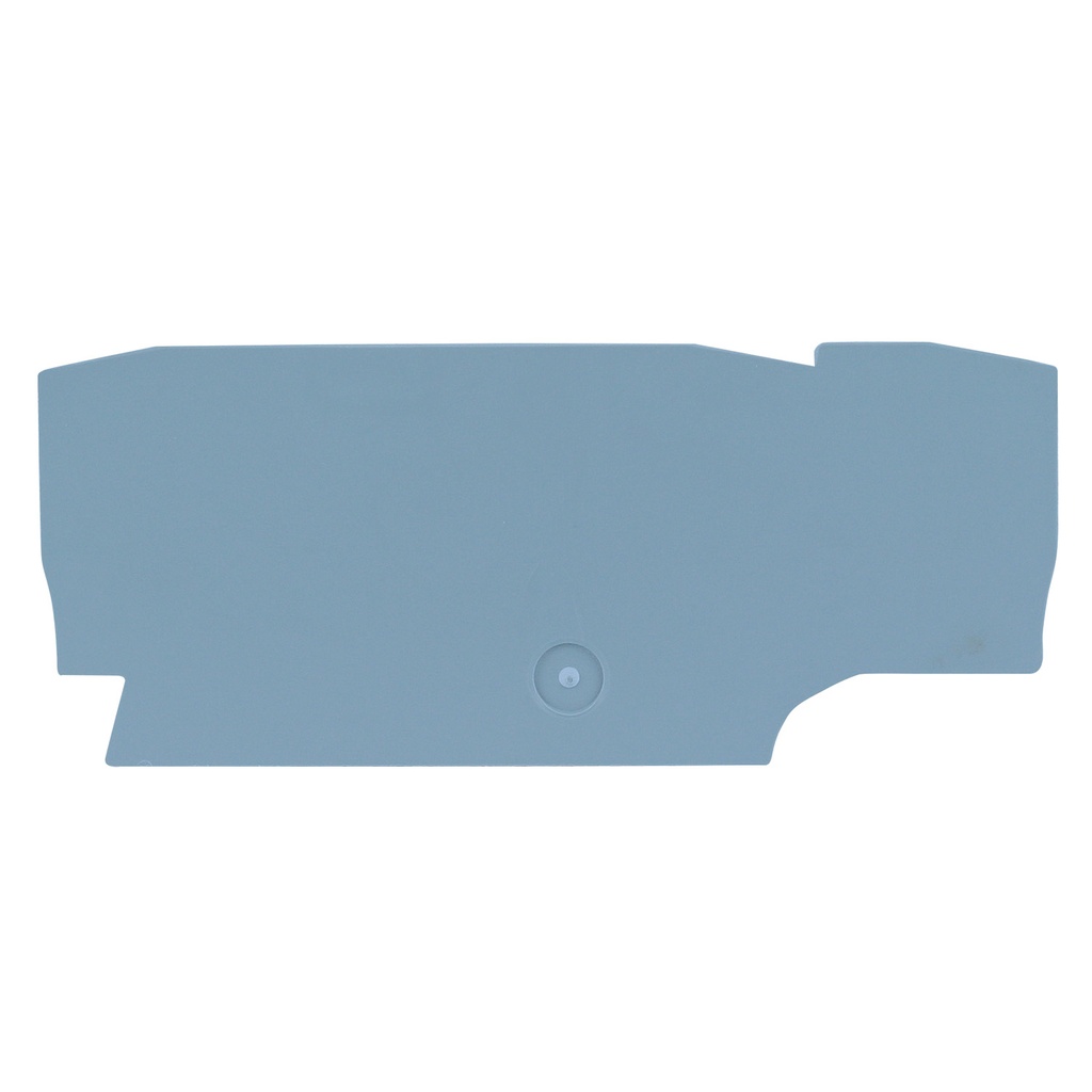 ASI  Terminal Block End Cover for EFC410BL Push-In Terminal Blocks, Blue, 1.5mm