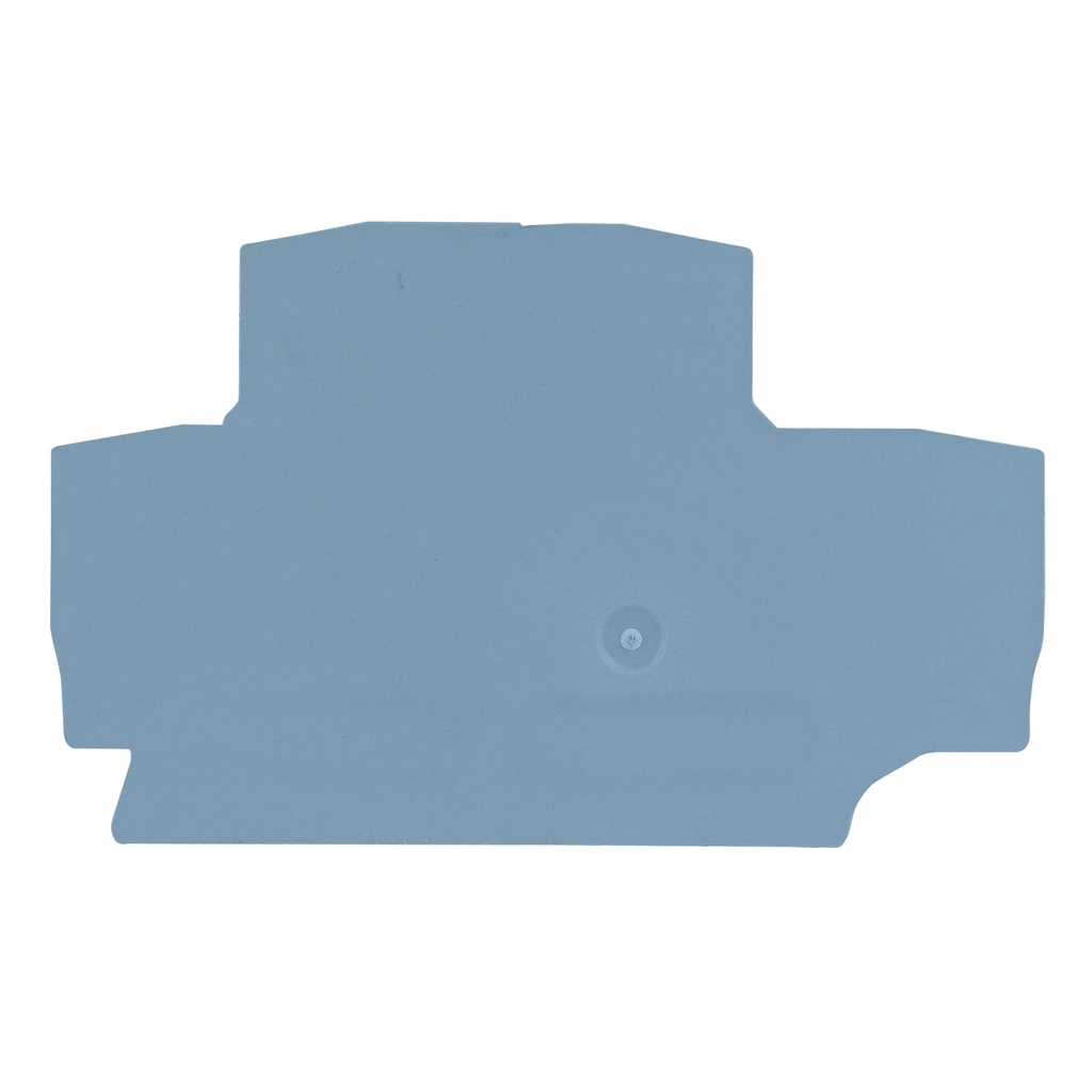 ASI  Terminal Block End Cover for EFD200BL, EFD210BL and EFD220BL Push-In Terminal Blocks, Gray, 1.5mm
