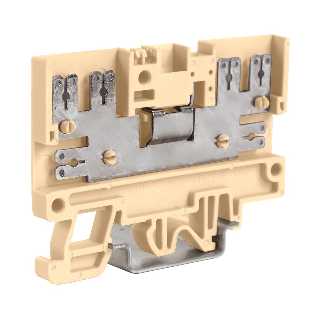 Push-on Tab Connection Terminal Block, 8Kv Impulse Withstand