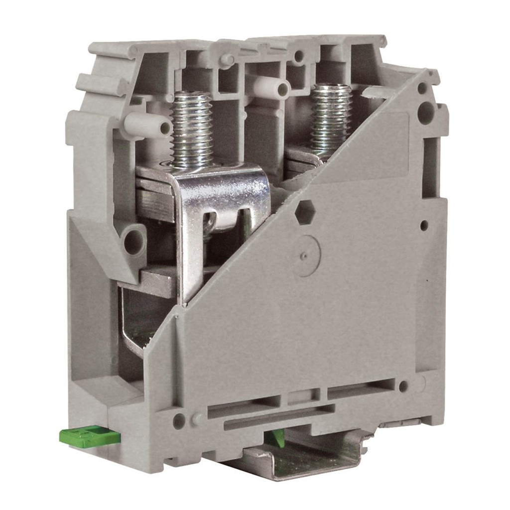 High Current Terminal Block, DIN Rail Mount Power Terminal Block, 300 Amps, 600 Volts, 1/0 - 350MCM UL Rated, 