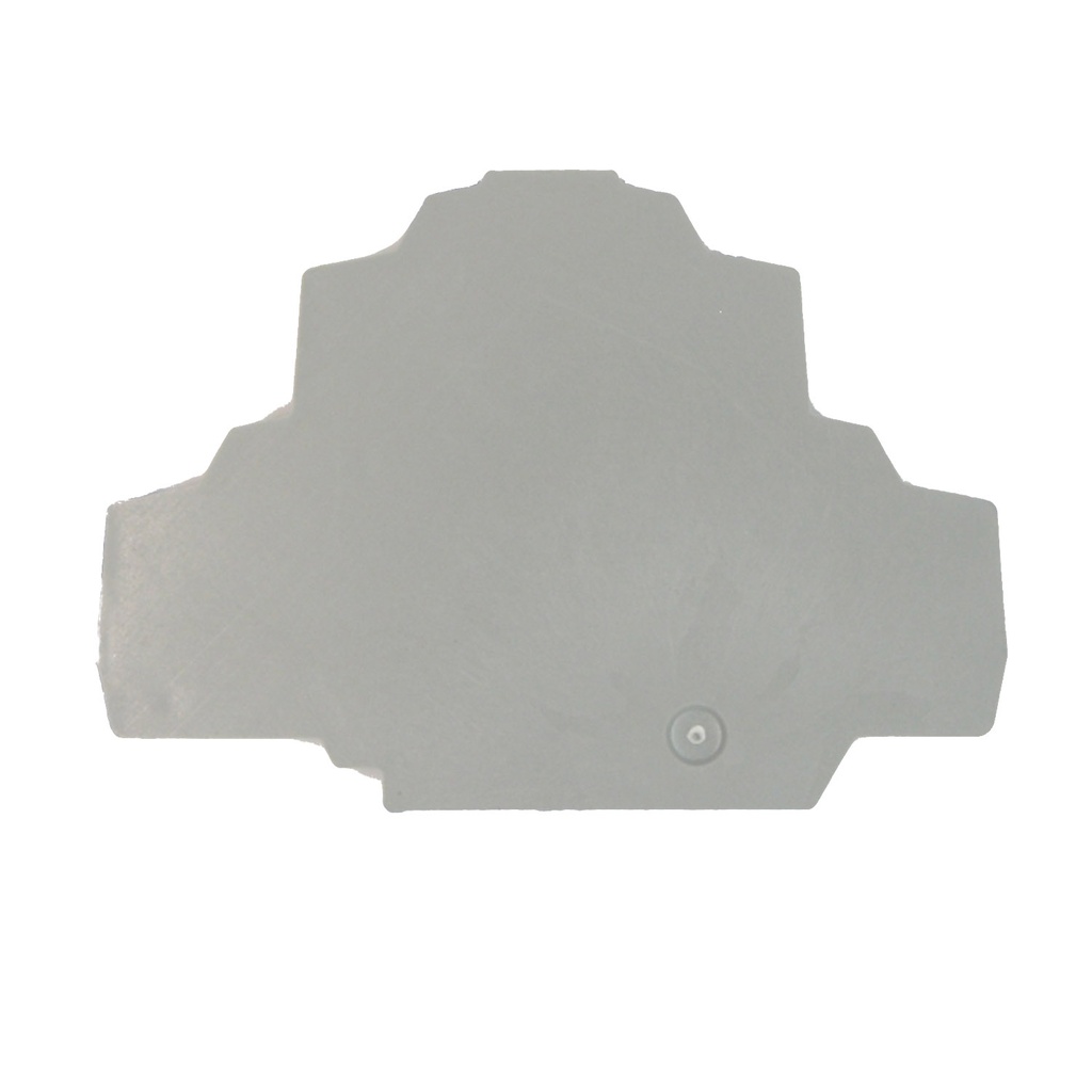 End Cover for HMD.1 Terminal Blocks, Gray