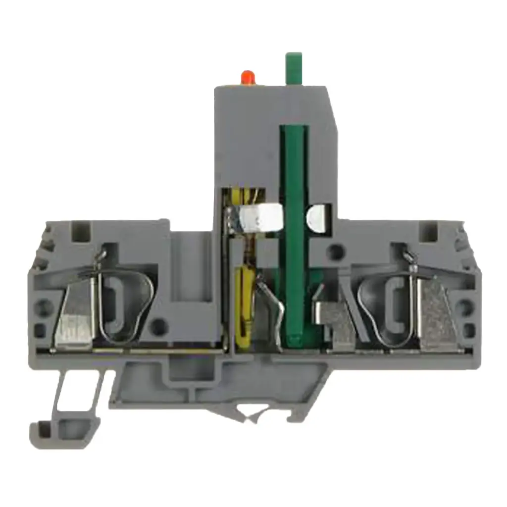 Spring Clamp 5x20mm Fuse Terminal Block, 12V LED blown fuse indication