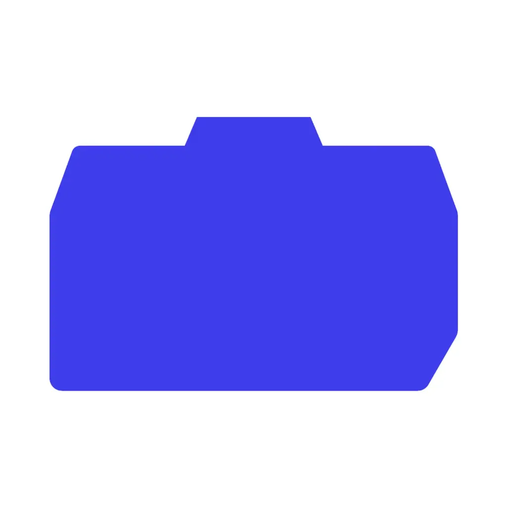 DIN Rail Mounted Terminal Block End Cover, HMM.10, Blue