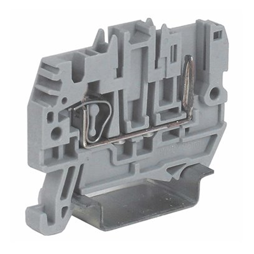 Spring Terminal Pluggable Terminal Block, DIN Rail Mount, Screwless Pluggable DIN Terminal Block, 24-12 AWG, 24A, 800V, 