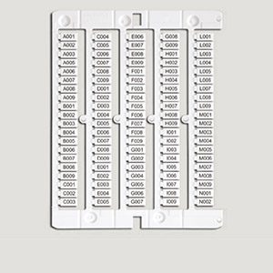 Terminal Block Marker 5 x 10mm for UT UK ST Terminal Blocks, NUPUTUK50