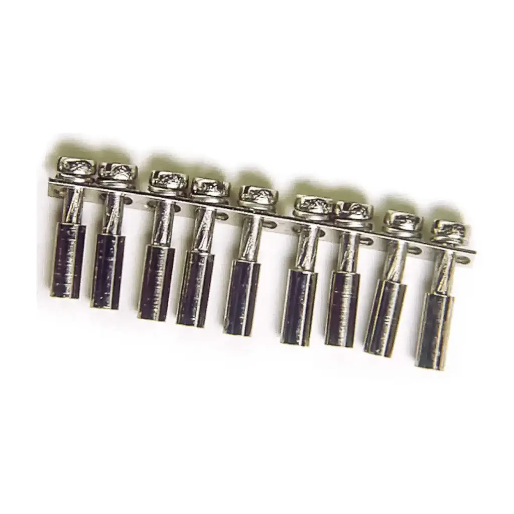 Circuit Bridge Jumper for Terminal Blocks, 2 Position, Screw Clamp