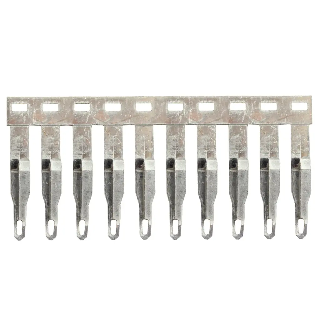 8 mm Push In Terminal Block Jumpers, 10 position